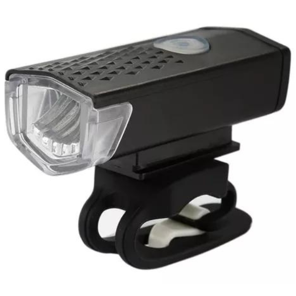 Kit Bike Farol Frontal + Traseiro Ultra Led Usb Recarregável