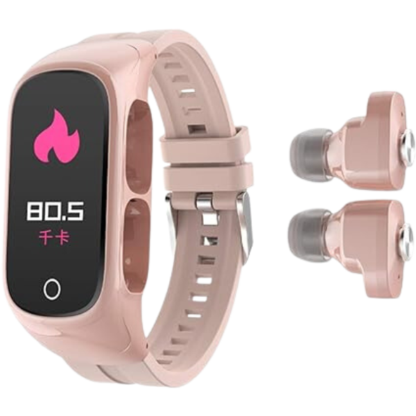 Smartwatch Relógio inteligente Fone Bluetooth 2 em 1 N8 (ROS