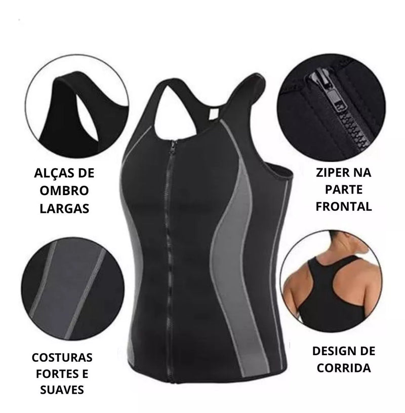 Regata Sauna Masculina  com Zíper