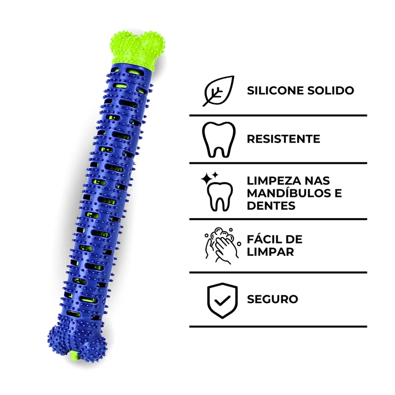 Mordedor Osso Removedor De Tártaros De Dentes Pets Chewbrush