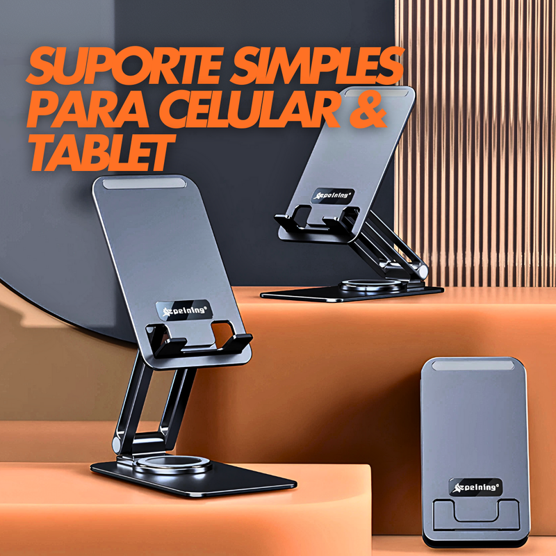 Suporte Articulado De Mesa Para Tablet E Smartphone