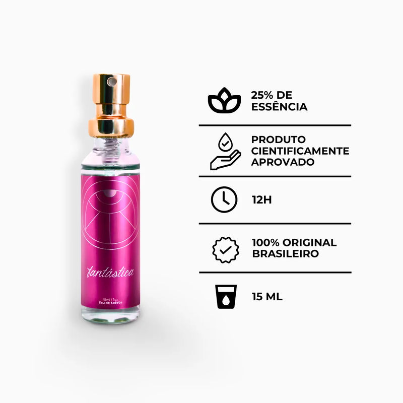 Perfume Feminino Fantástica Com Pheromonio - 15ml