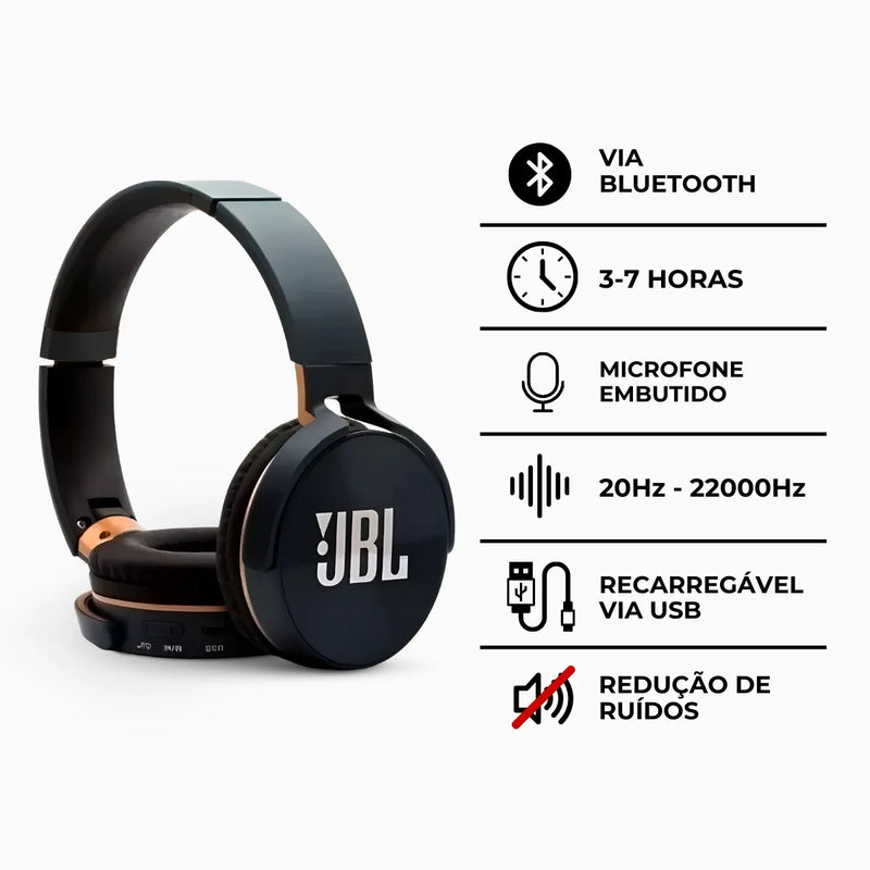 Fone De Ouvido Sem Fio JBL